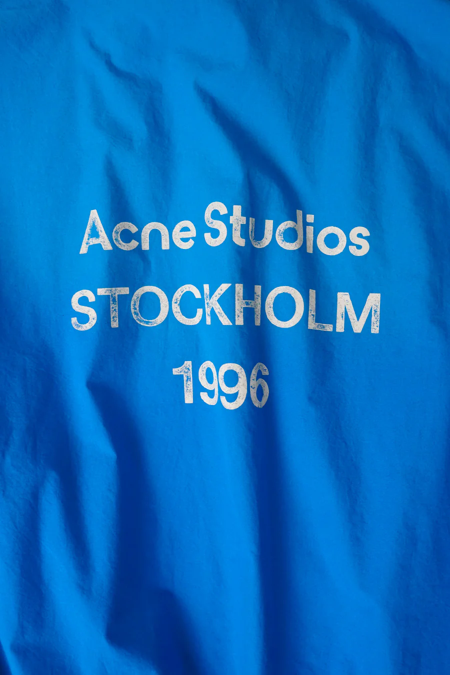 VESTE LOGO ZIPPER BLEUE - Image 4