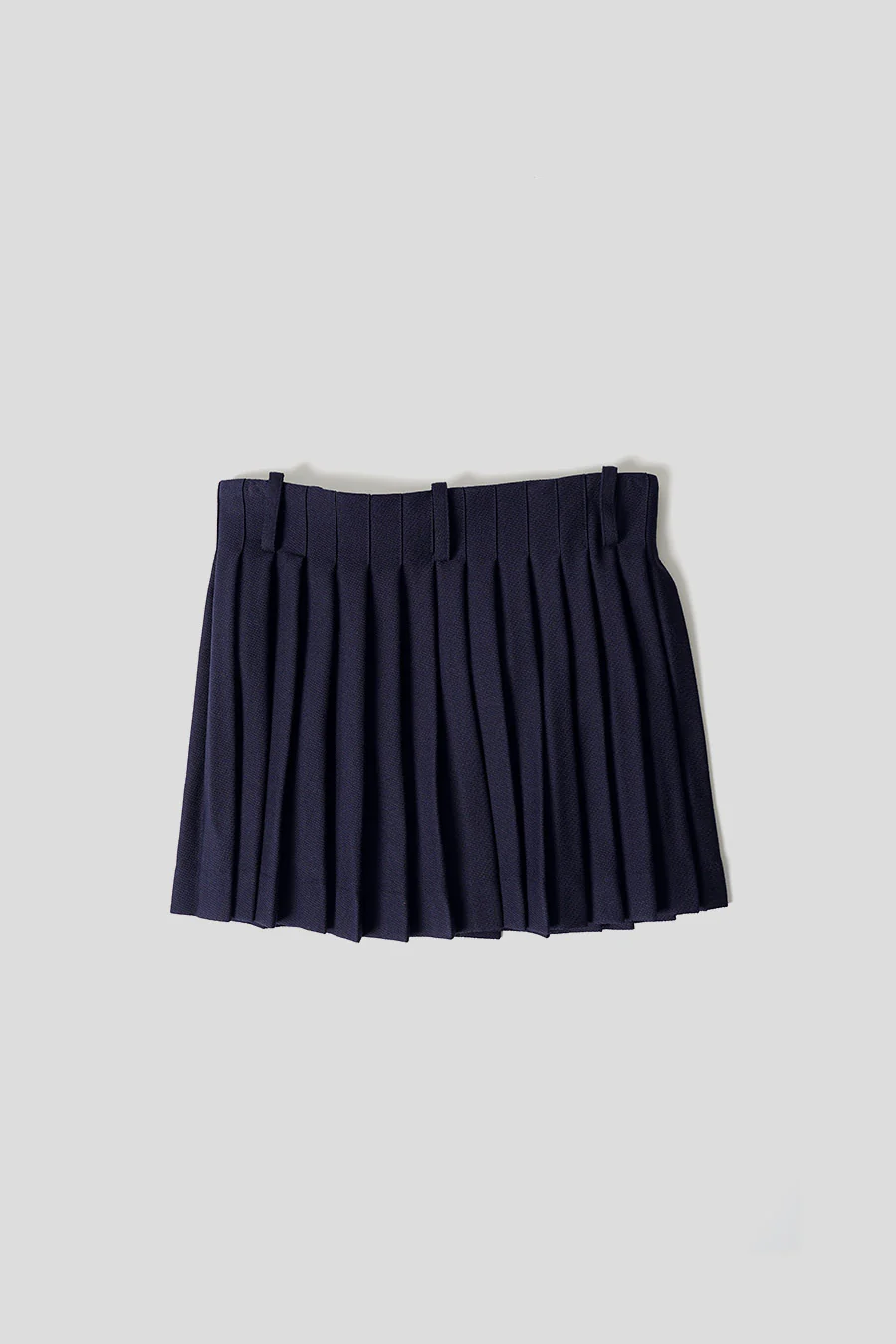 JUPE PORTEFEUILLE BOUTONNÉE BLEU NAUTIQUE - Image 3