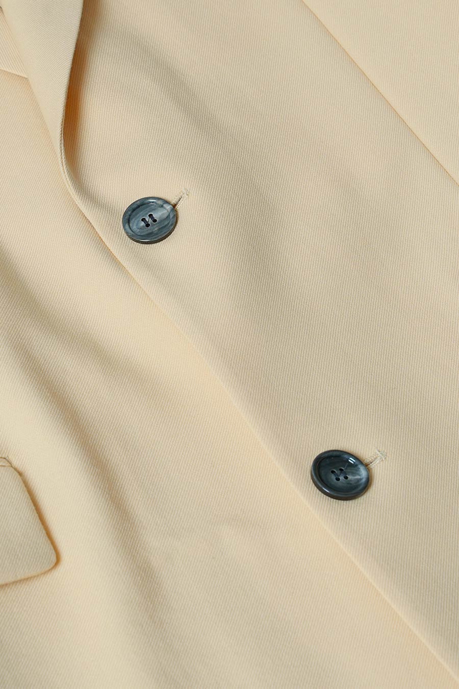 VESTE DEUX BOUTONS VANILLE - Image 3