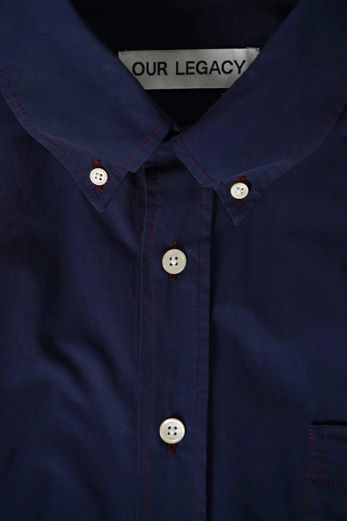 BORROWED BD SHIRT NAVY - Image 3