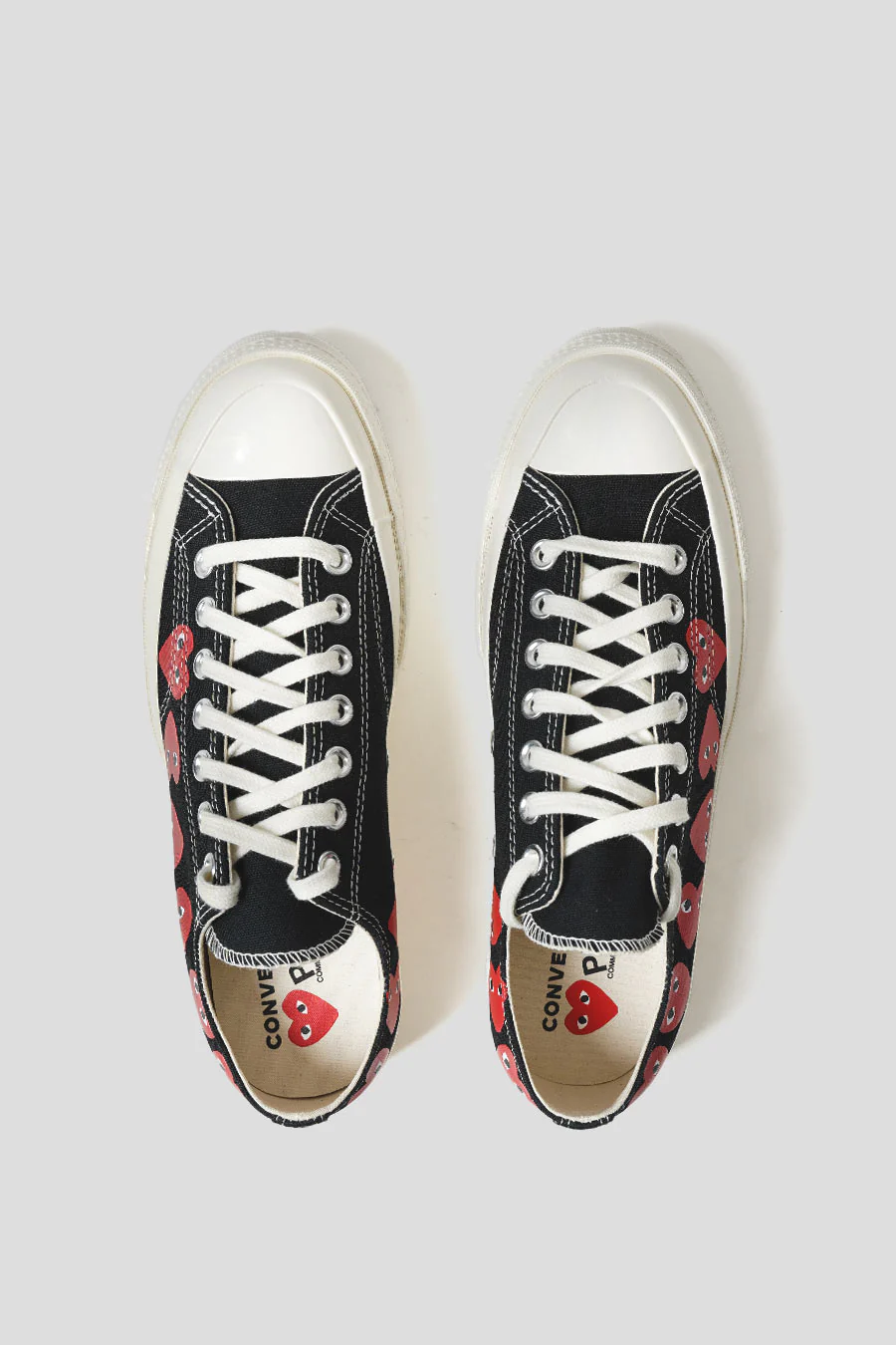 SNEAKERS BASSE CT70 MULTI COEUR BLACK, HIGHRISK RED ET EGRET - Image 6