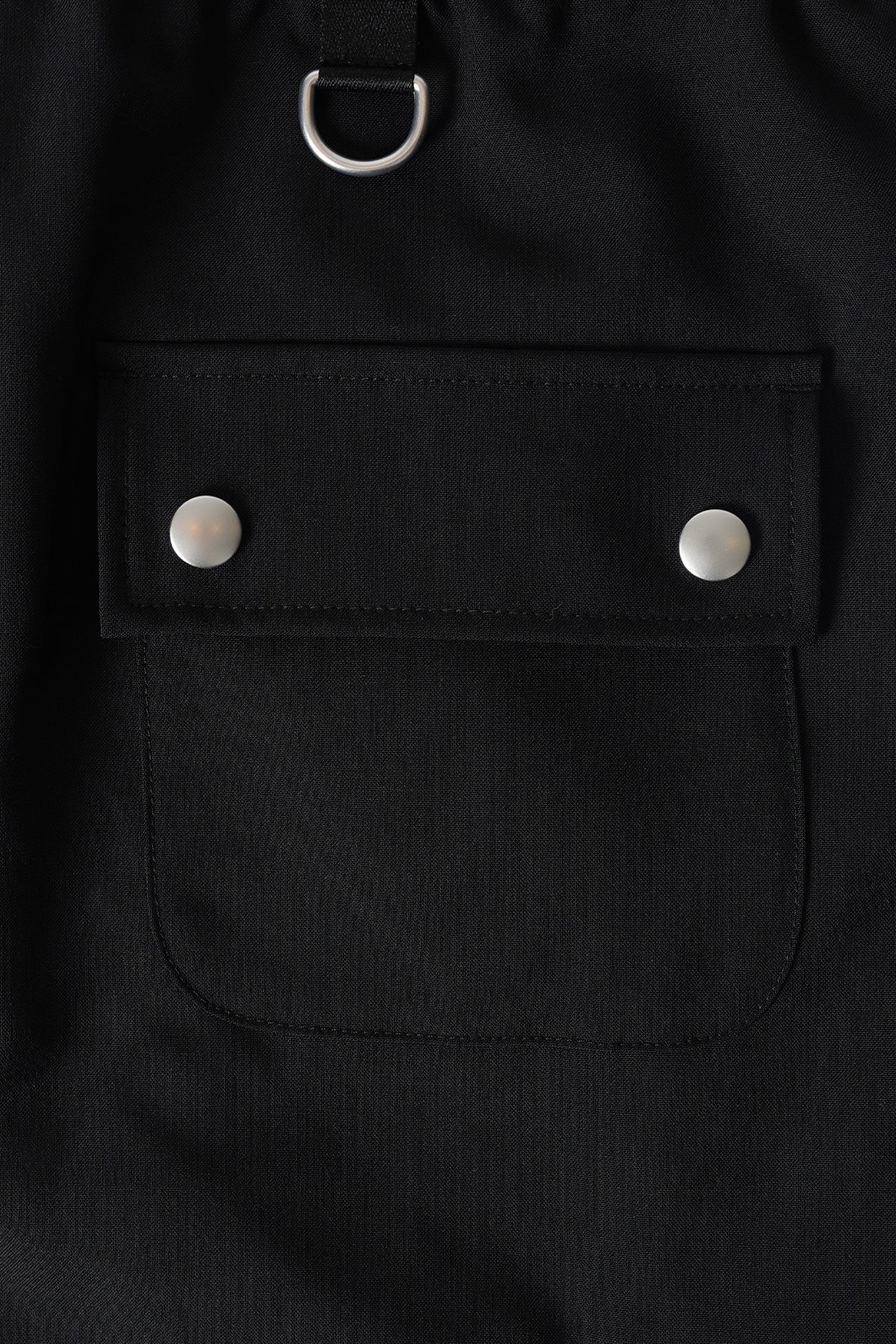 JUPE MAXI CARGO AJUSTÉE NOIRE - Image 5