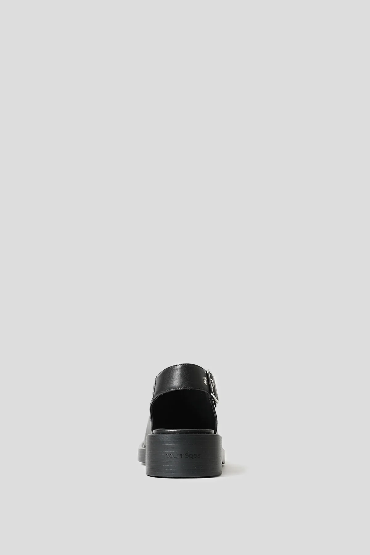 MULES SABOTS À BOUCLE NOIRES - Image 3