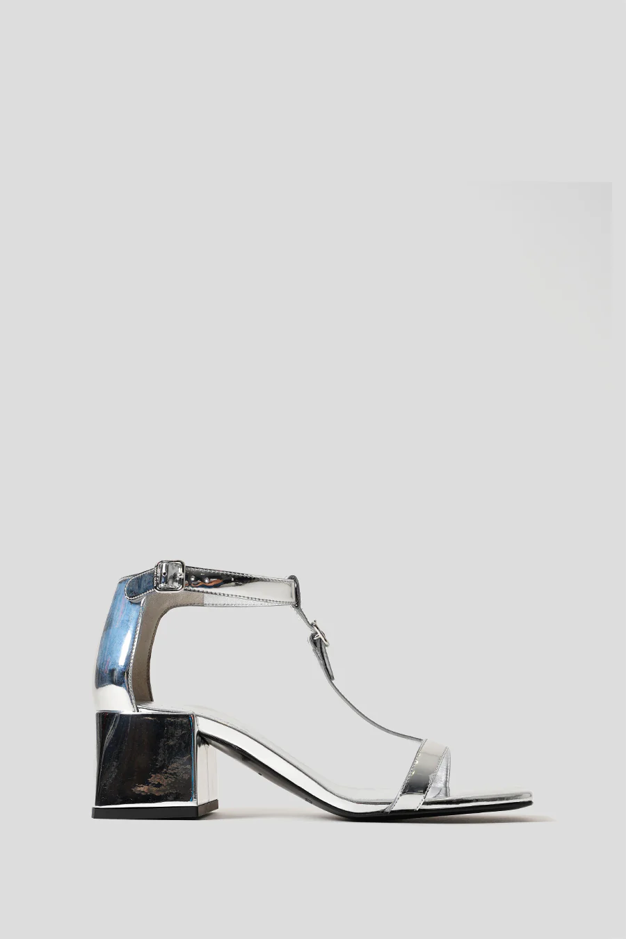 SANDALES DOUBLES BOUCLES MIROIR - Image 3