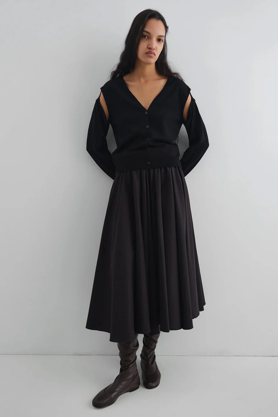 CARDIGAN COUCOU NOIR - Image 4