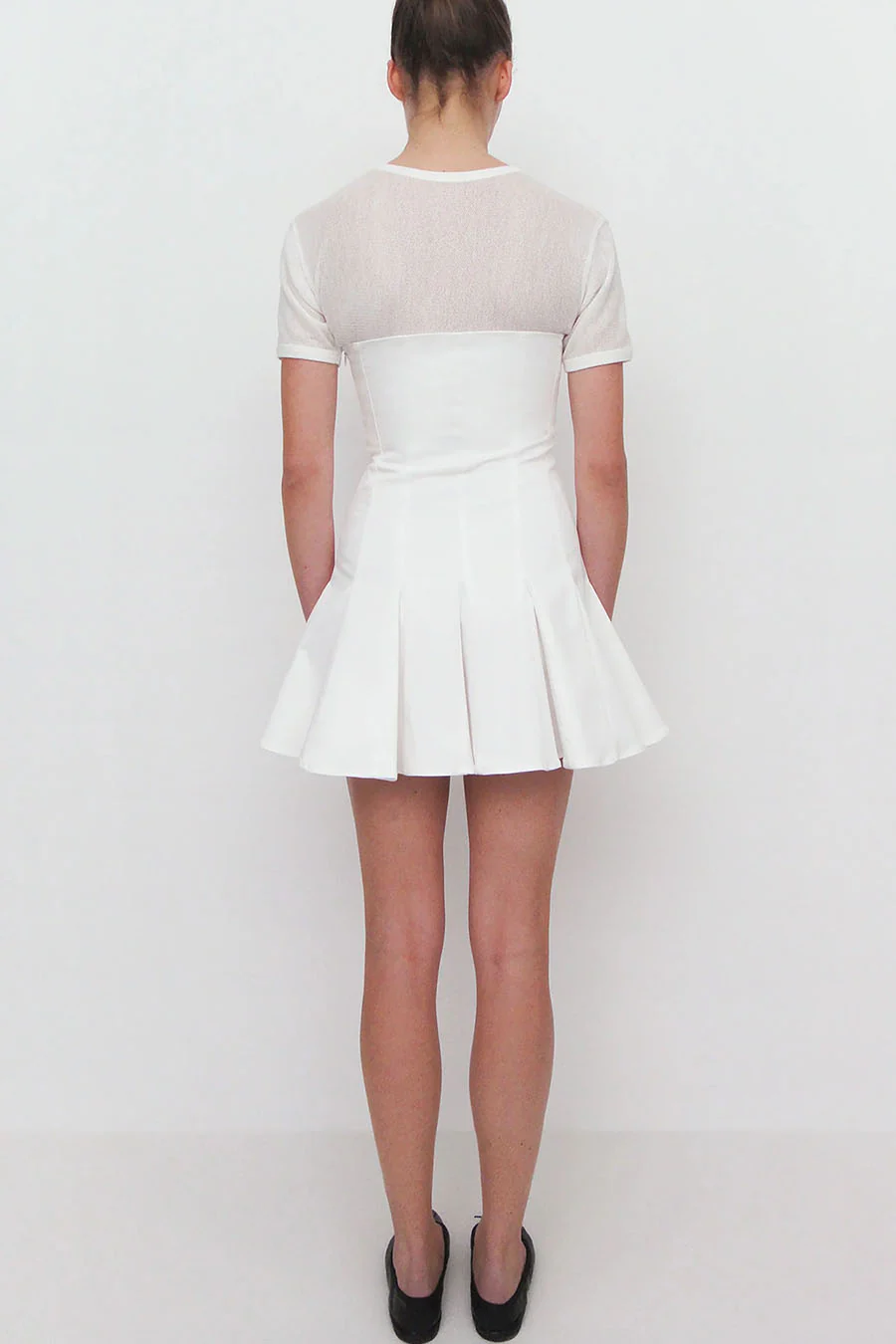 ROBE COURTE WILLIAMS BLANCHE - Image 3