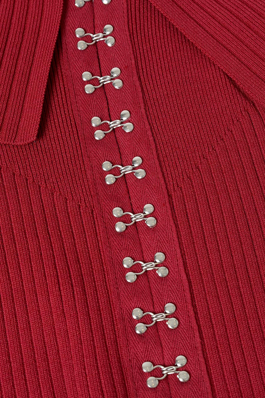 TRICOT ONE LOVE SHOULDER RIB ROUGE - Image 5