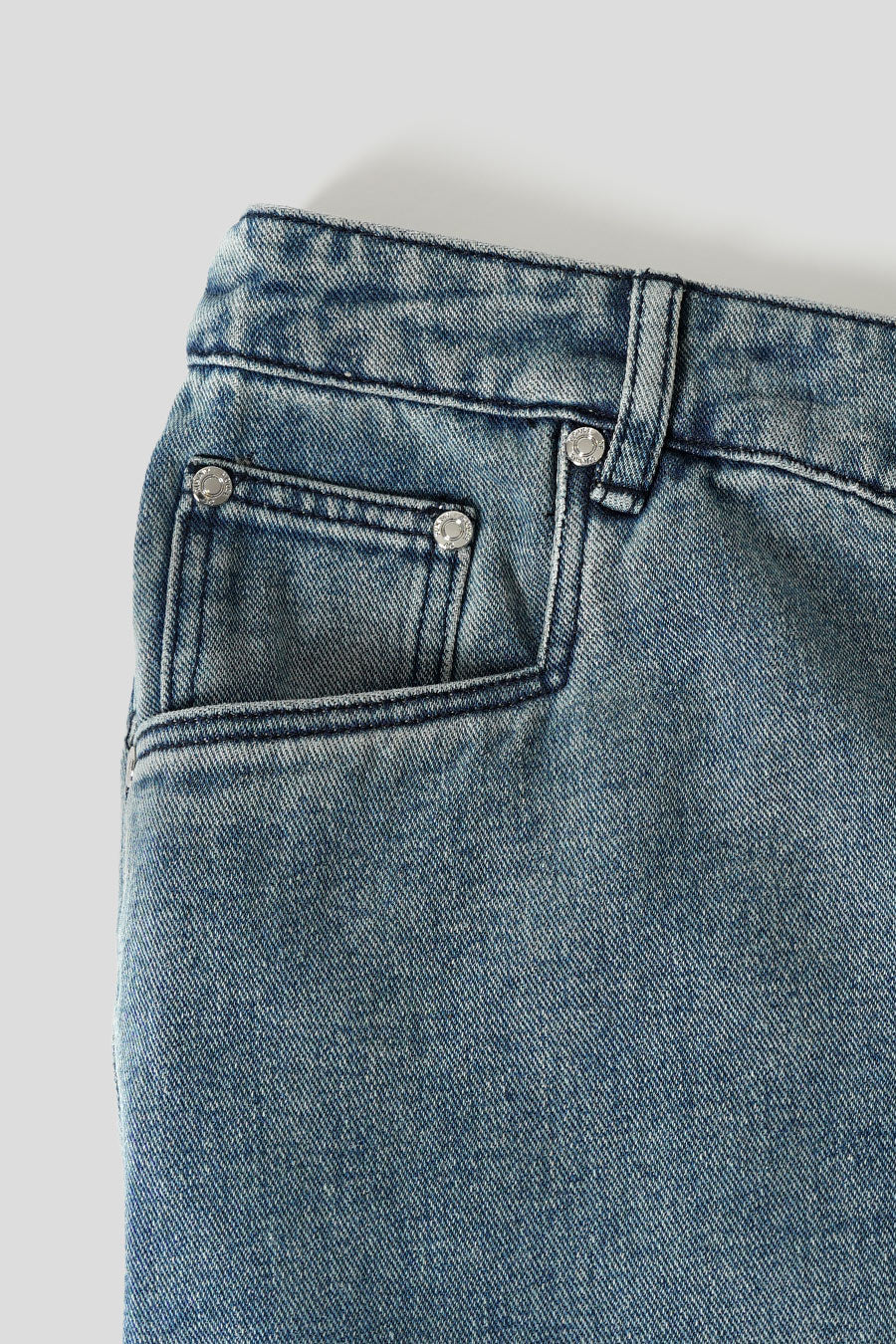 JUPE THE CASCADE DENIM BLEU CIEL - Image 3