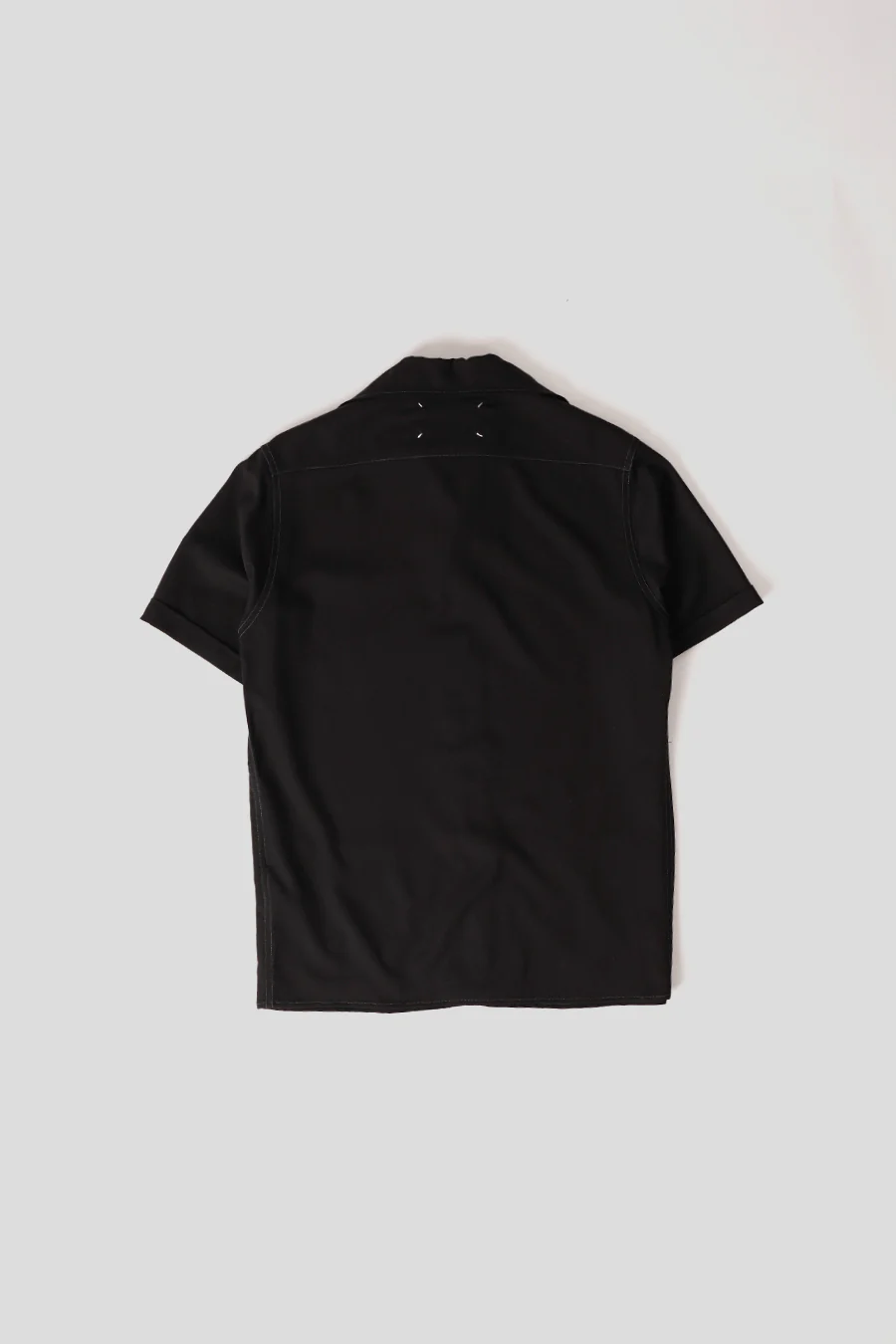 CHEMISE À MANCHES COURTES NOIRE - Image 3