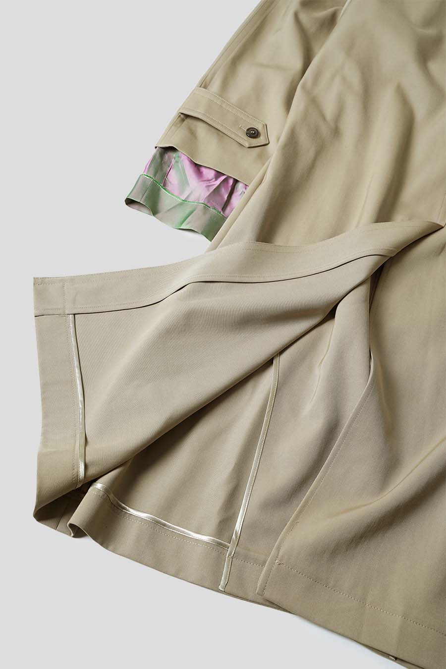 MANTEAU ANONYMITY OF THE LINING GRIS - Image 12