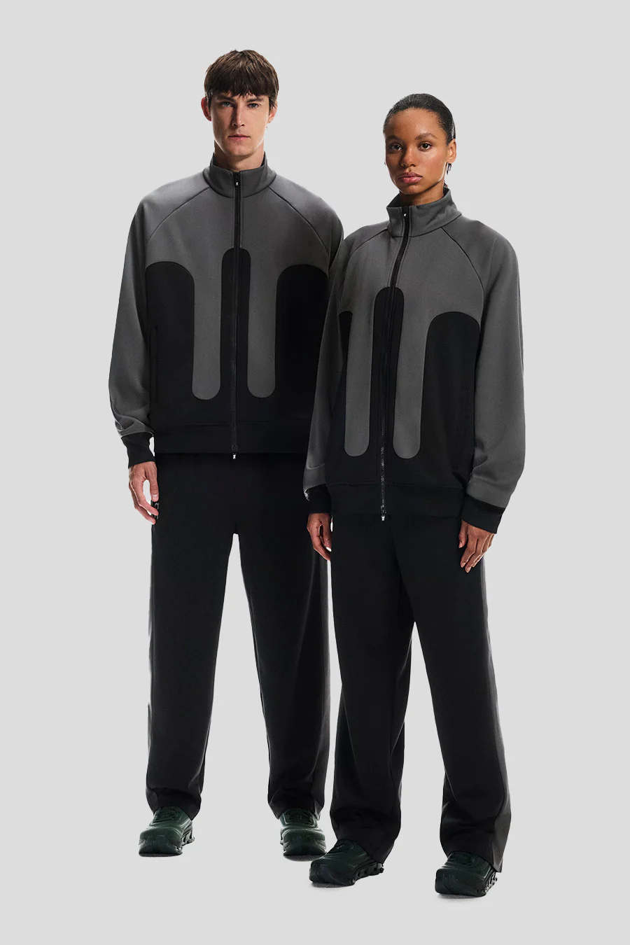 VESTE DE SURVÊTEMENT X IKON NOIRE ET ECLIPSE - Image 3