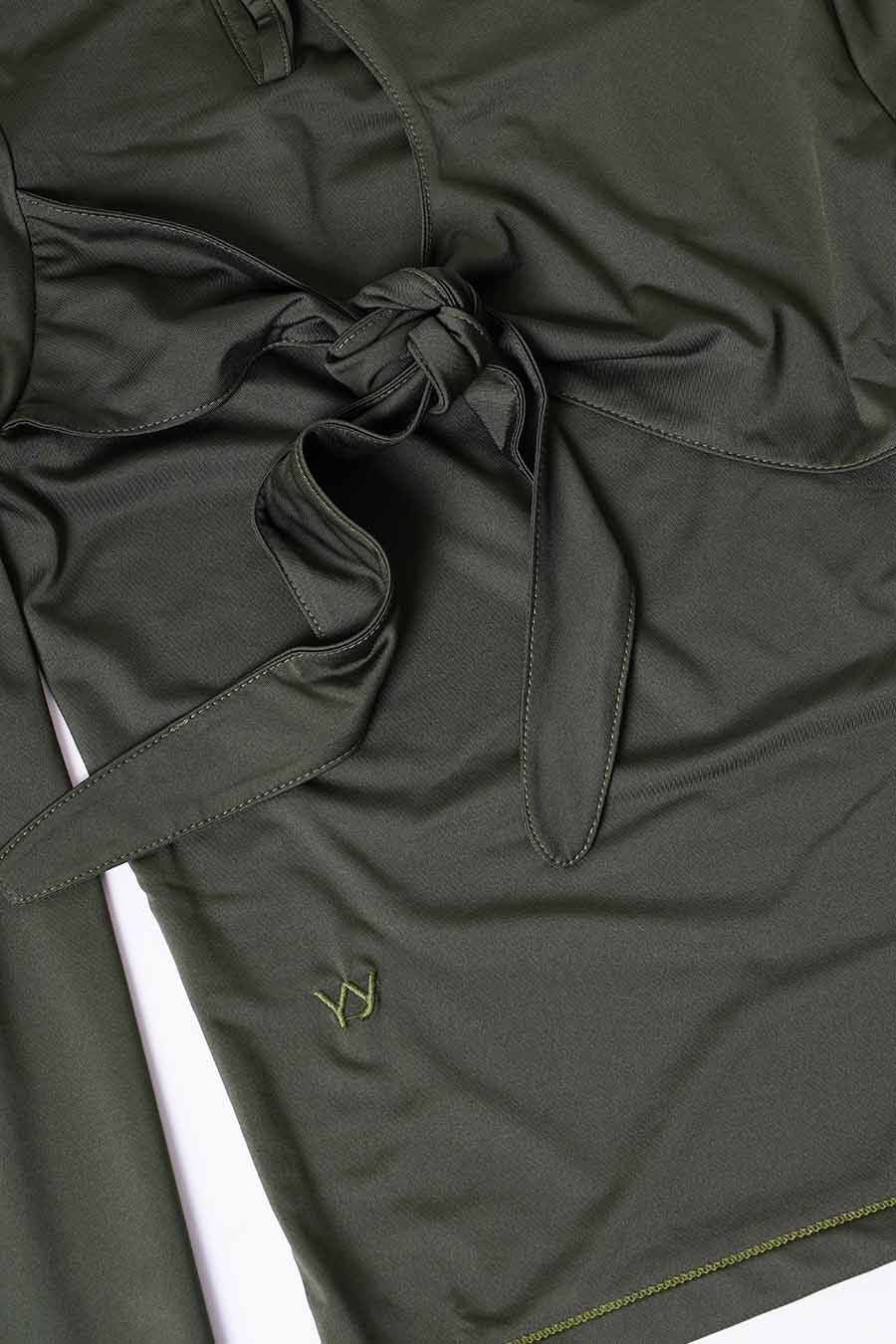 TOP KNOT KAKI - Image 4