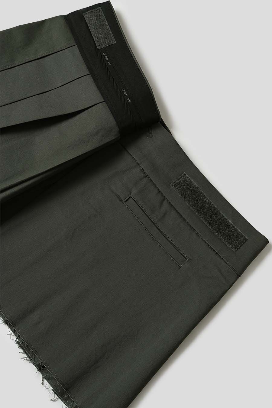 JUPE PLISSÉE SUPERPOSÉE KAKI - Image 3