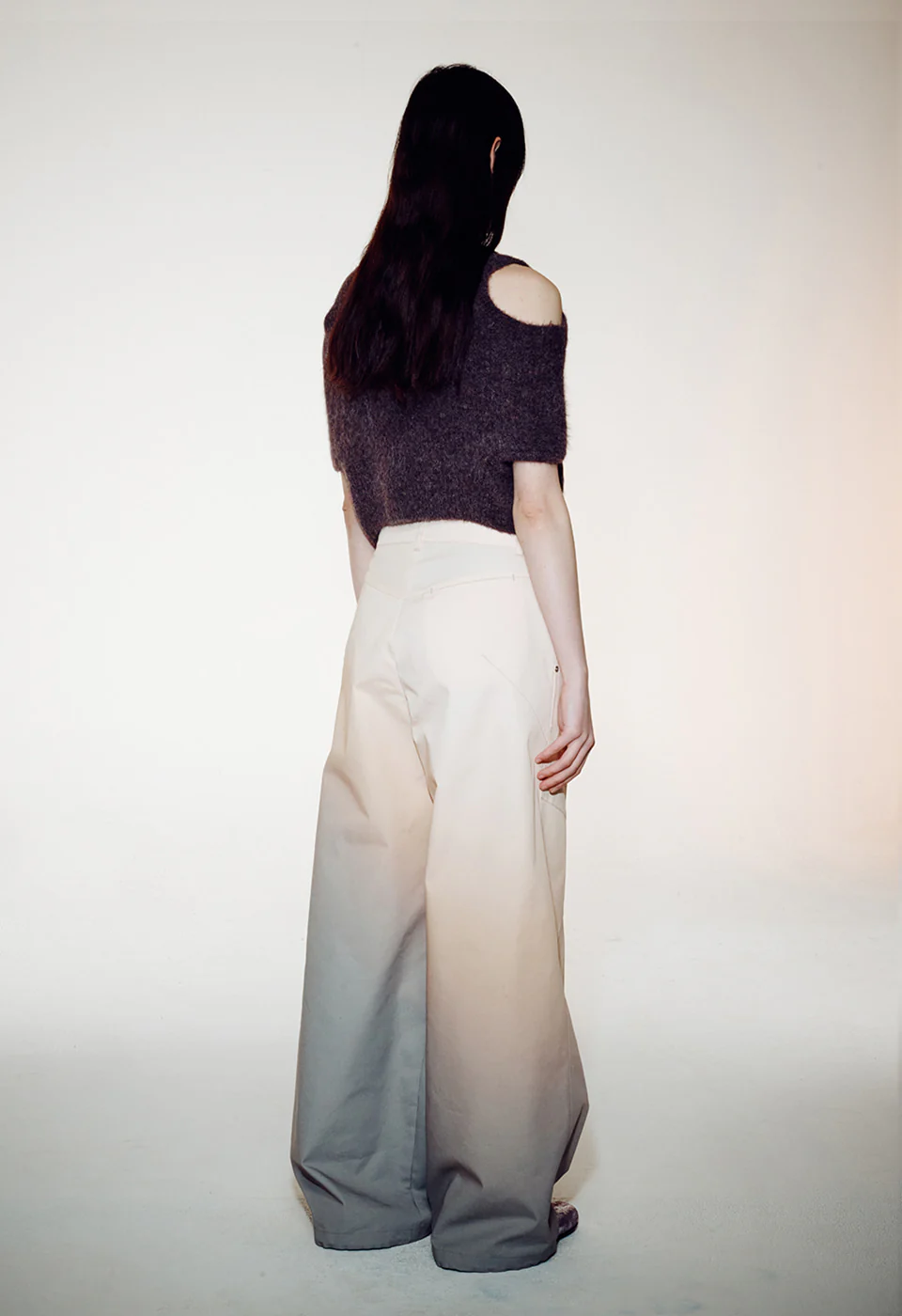 PANTALON WIDE LEG ROSE - Image 3