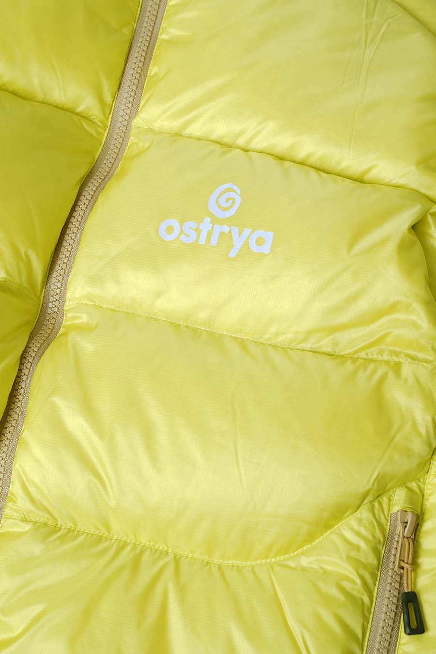 VESTE SQUALL DOWN PARKA JAUNE FLUO - Image 4