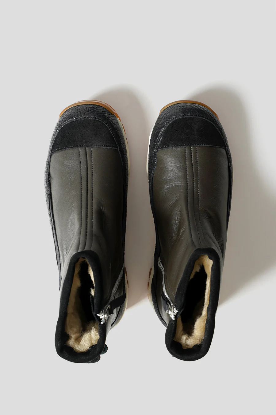 BOTTES YETI STEEL GREEN SHEARLING - Image 6