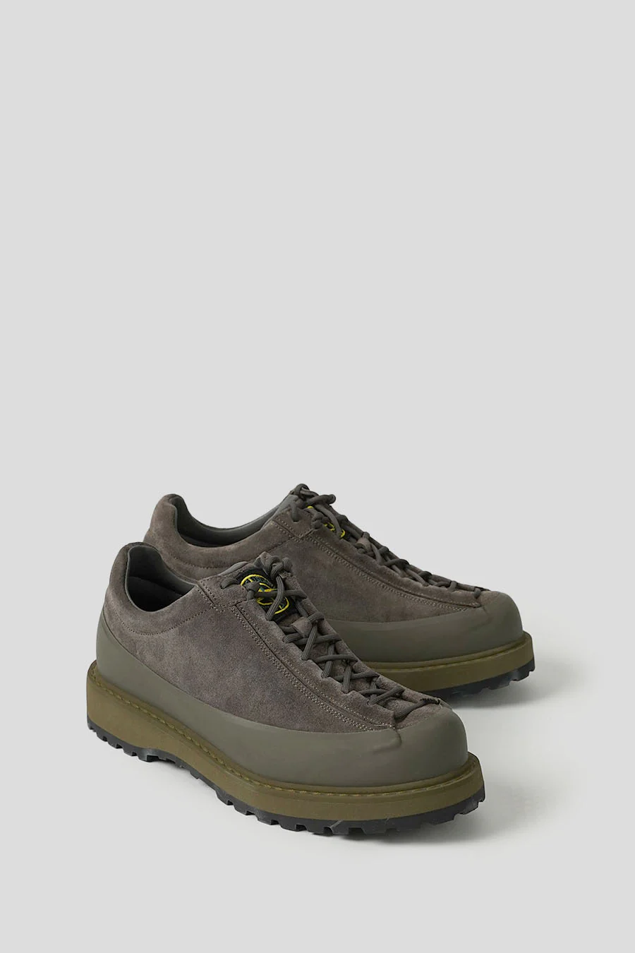CHAUSSURES EN DAIM VERT MILITAIRE - Image 4