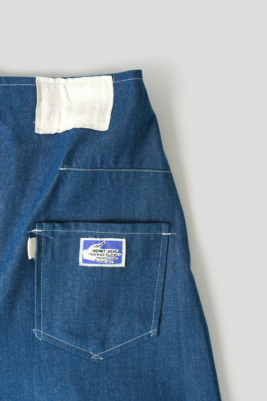 JUPE TWISTY INDIGO DENIM - Image 4