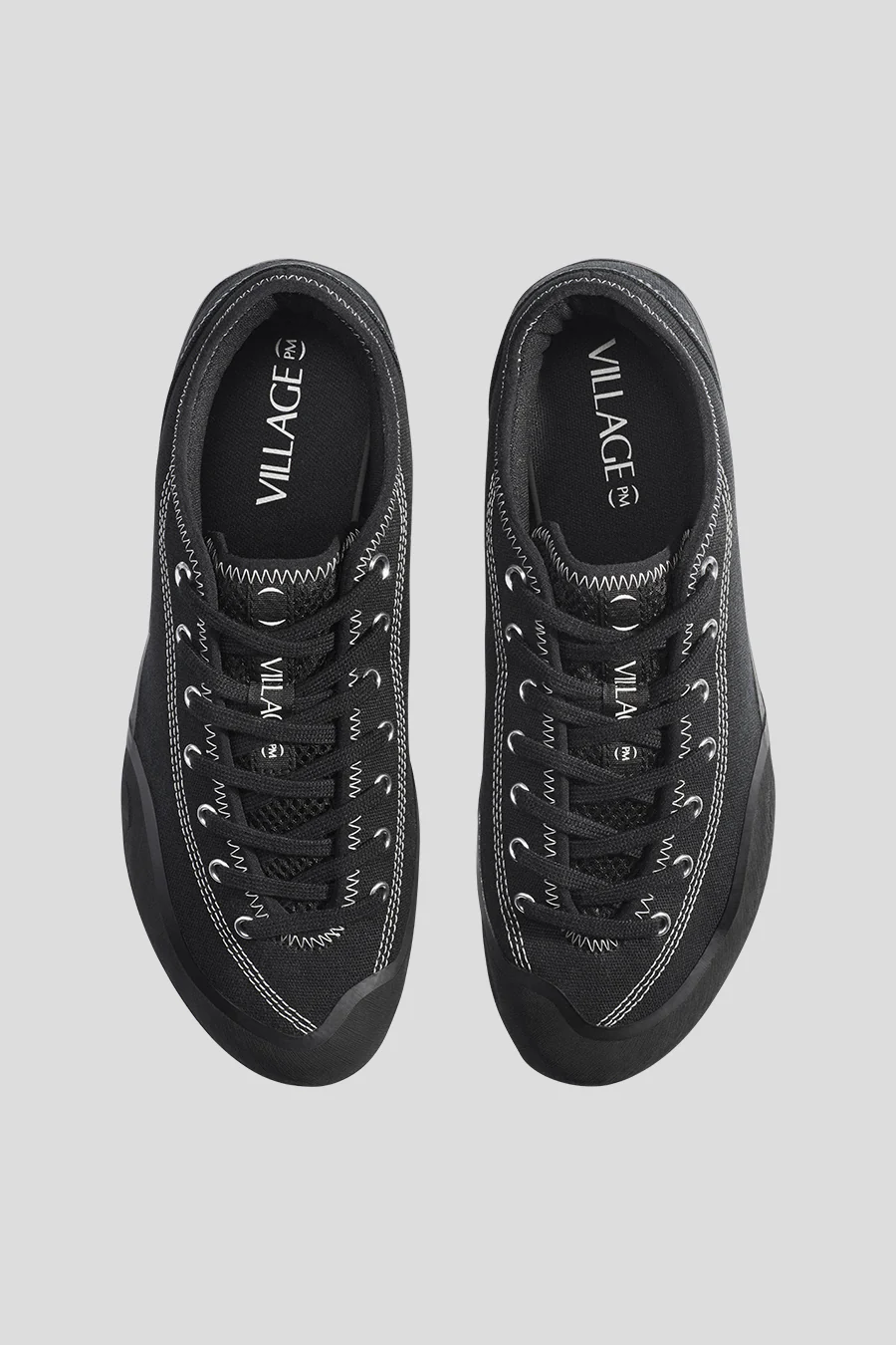 SNEAKERS 1.30PM BLACK ET NATURAL BLACK - Image 4