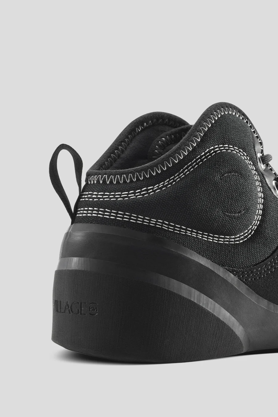 SNEAKER 1PM MID BLACK ET NATURAL BLACK - Image 3