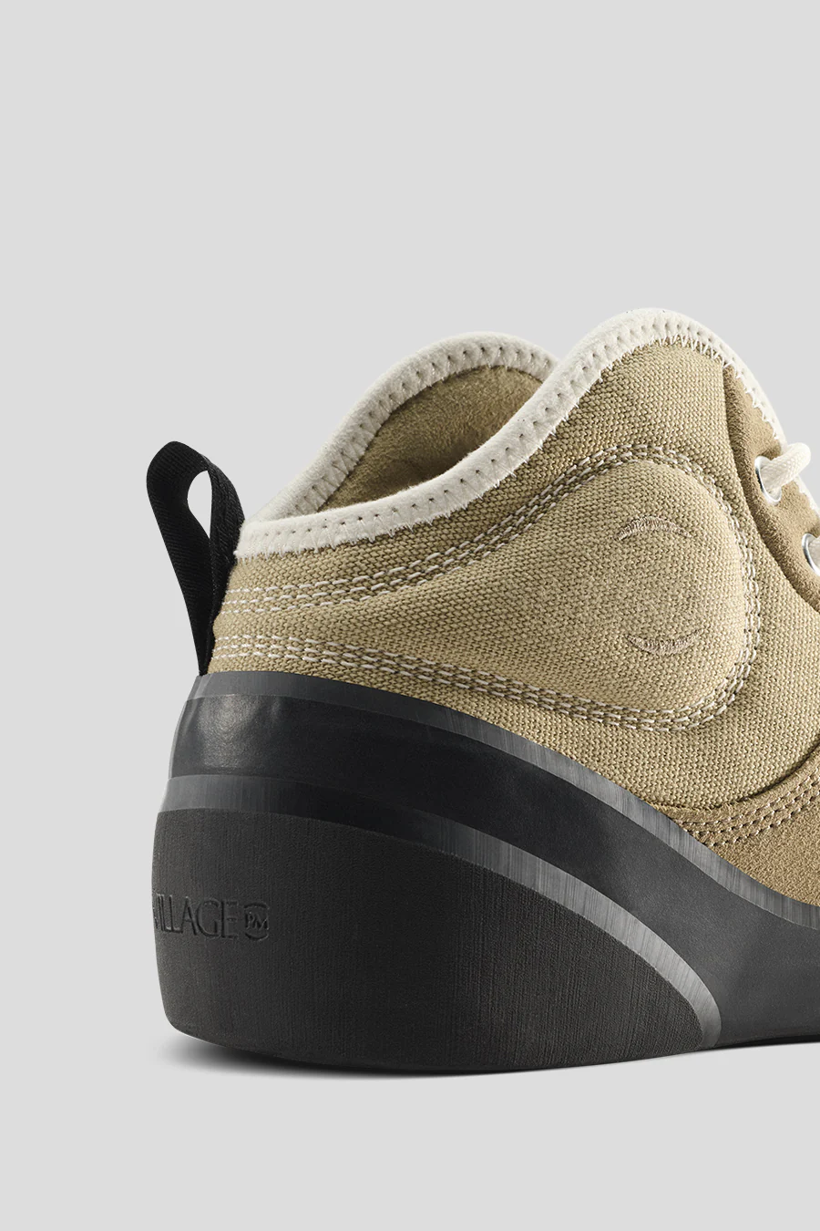 SNEAKER 1PM MID SAND ET NATURAL BLACK - Image 3